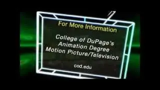 College of DuPage's Animation Program