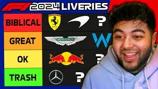 2024 F1 Car Ranking Tier List - Which Livery Do I Rate Best to Worst?