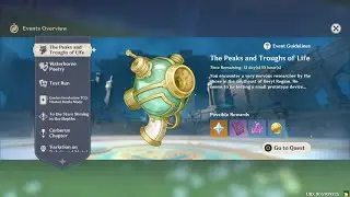 Frenetic Explosive Shockwave - Score 21500 - The Peaks and Troughs of Life  Day 1 | Genshin Impact
