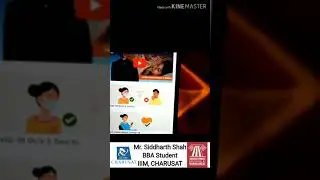 Siddarth Shah BBA Student (Aarogya Setu Application) IIIM | CHARUSAT | Campus Official