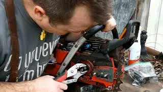 How To Rebuild A Chainsaw Pt2