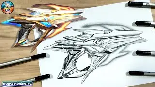 FREE FIRE DRAWING G18 evolutionary of FREE FIRE | cara menggambar