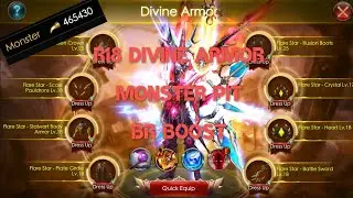 R18 Divine armor | Monster Pit | Br boost | Legacy of Discord