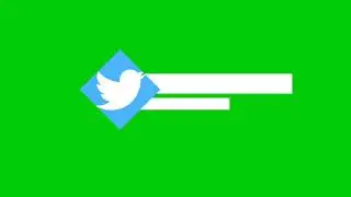 Twitter green screen effects animation no copyright