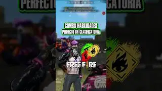 NUEVO COMBO de HABILIDADES PERFECTO para BR CLASIFICATORIA en FREE FIRE 🔥#combohabilidades