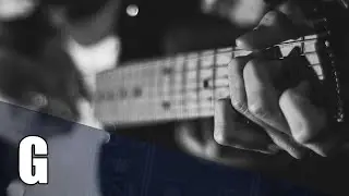 G Synth Guitar Backing Track