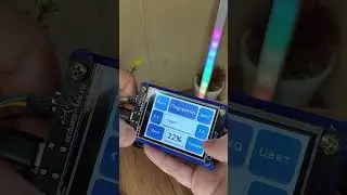 Управление подсветкой с помощью дисплея AT2432S028-R #display #hmi #ips