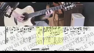Canon in E 2022 Sungha Jung tab