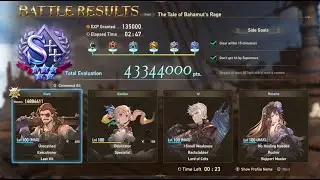 Granblue Fantasy Relink Proto Bahamut With 2 A.I (Proud) 2:47 Kill All Glass Cannon Except Io
