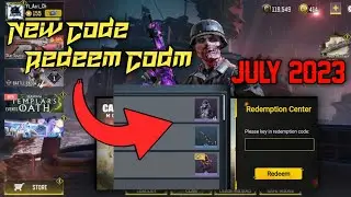 New Code Redeem Codm... July 2023..