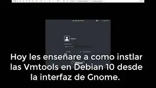 Instalar Vmtools en Debian 10 desde interfaz grafica GNOME