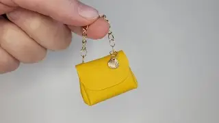 DIY Miniature Summer Bag | Barbie Doll Handbag | How to make Barbie clothes