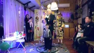 Олег Кушпиль шоу мыльных пузырей, шоу животных, фокусы