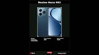 Realme Narzo N63 SmartPhone Features|Shorts