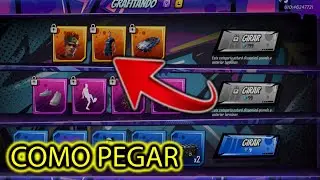 NOVO EVENTO GRAFITANDO COMO PEGAR O EMOJI GOLEADA E O CR7 NO FREE FIRE