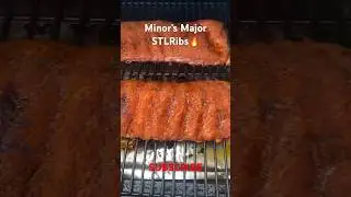 Minor’s Major STL Ribs / #minorsmajor #bbq #traegerbbq #stlouis #food  #stlribking