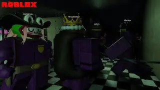 5 Idiots Run A Pizzeria | Roblox FNAF co-op
