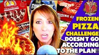 Frozen Pizza Challenge Doesn't Go AT ALL According To Plan!  BEST FROZEN PIZZA AWARD Goes To...