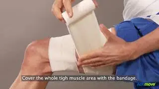 How to Apply EAB Tape on Thigh Muscle Strains