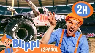 ¡Vroom Vroom! ¡Blippi y los Camiones Gigantes! 🛻 | Blippi | Moonbug Kids - Parque en Vivo!