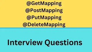 @GetMapping | @RequestMapping | @Getmapping annotation | @RequestMapping annotation