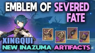 Xingqiu Emblem of severed fate 4pc Genshin impact