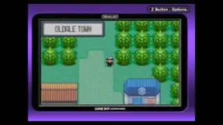 Pokemon Sapphire Audio and Visual Glitch