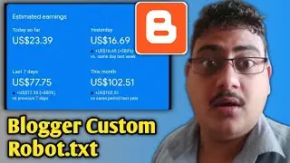 How to add Custom Robots.txt in Blogger | Custom Robots.txt