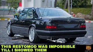 How I restored a 30yr Mercedes into a 'showroom new' condition (walk around)