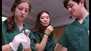 Nicholas Pantano in the Healthcare Careers Discovery Program
