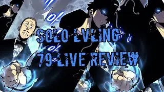 Seong jin woo breaks out the toriko arm!!!Solo leveling ch79 live reaction+review