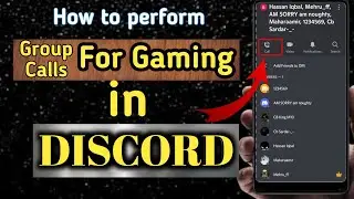 How to make Group calls in discord | Discord par Group me call kaise kare