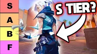 The BEST & WORST Agents in VALORANT - Tier List [Patch 7.05]