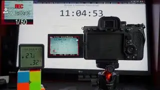 Тест на перегрев  SONY A7IV прошивка 2.01