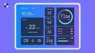 PART 1 - Speed Design for a Smart Home Dashboard