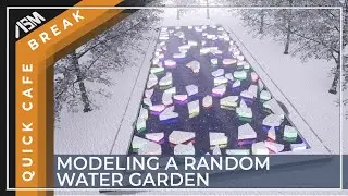Randomized Water Garden in Archicad