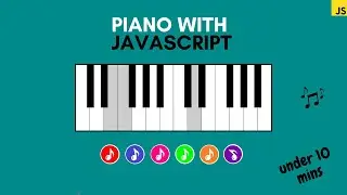 How to create a keyboard piano with Javascript