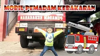 KAKANG ANGGARA VISITING FIREFIGHTER CAMP | FUNNY KIDS