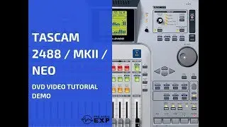 Tascam 2488 Neo DVD Video Tutorial Demo Review Help