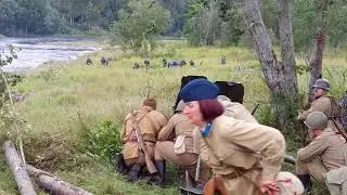 Военно-историческая реконструкция. Большой Сабск 2017г.