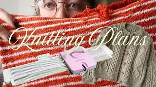 I Got a Knitting Machine | Winter Knitting Plans & Thrifting Yarn for Knitting