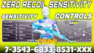 NEW UPDATE 4.4😱 Best Sensitivity | PUBG Best Sensitivity Setting 2025 | Bgmi Sensitivity code today 