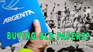 Lith Printing Process | Buying Old Papers ?  -  Episode 8