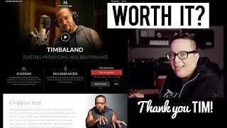 Timbaland Beatmaking Masterclass Review | I should be keeping it a secret!