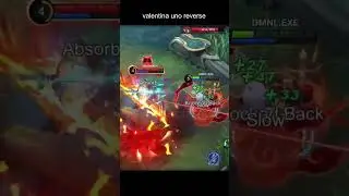 Valentina.exe | uno reverse moments #2 #shorts #mlbb