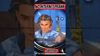 No Internet Prank In Lone wolf 😤 