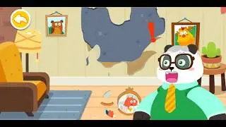 Baby Panda House Cleaning~Educational video for kids Learning educational cartoon animation for kids