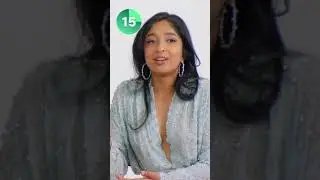 Never Have I Ever 15 Second Challenge with Maitreyi Ramakrishnan and Jaren Lewison