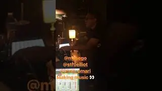 Throwback video of Iman Omari, Masego, & Stro Elliot