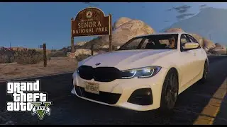 GTA V - BMW 3 Series M Sport 2020 - Authentic - Car Showcase - Cinematic